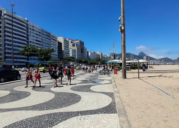 Estudio Em Copacabana: Aconchego E Praia Para 4 Rio de Janeiro